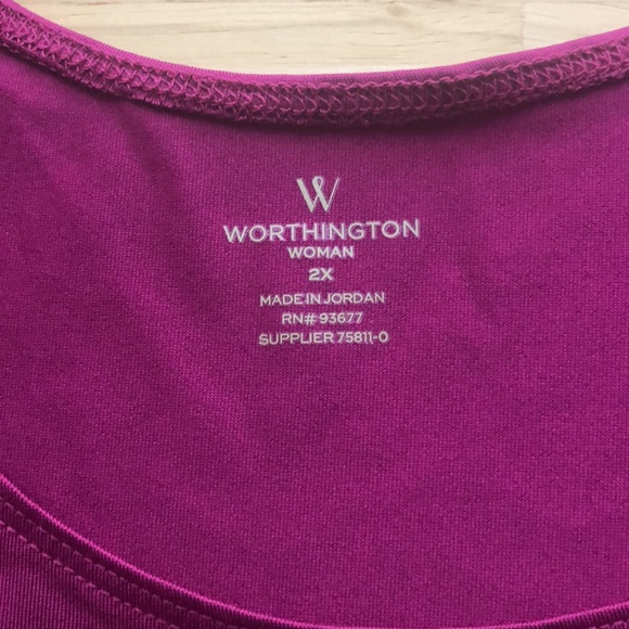 3 Woman’s Worthington Tank Tops - Picture 3 of 7